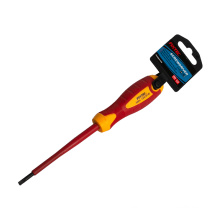 FIXTEC Useful Chrome Vanadium Magnetized Insulated Slotted Screwdriver